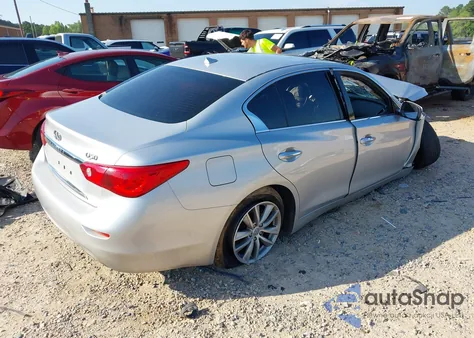 2015 Infiniti Q50 Premium/Sport from USA, damaged, VIN JN1BV7AP9FM339293